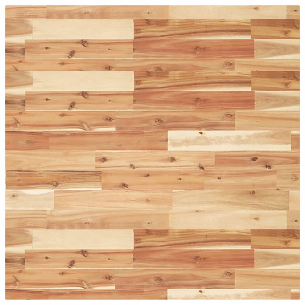 Vidaxl Table Top Replacement Desktop Dining Table Top Square Solid Wood Acacia