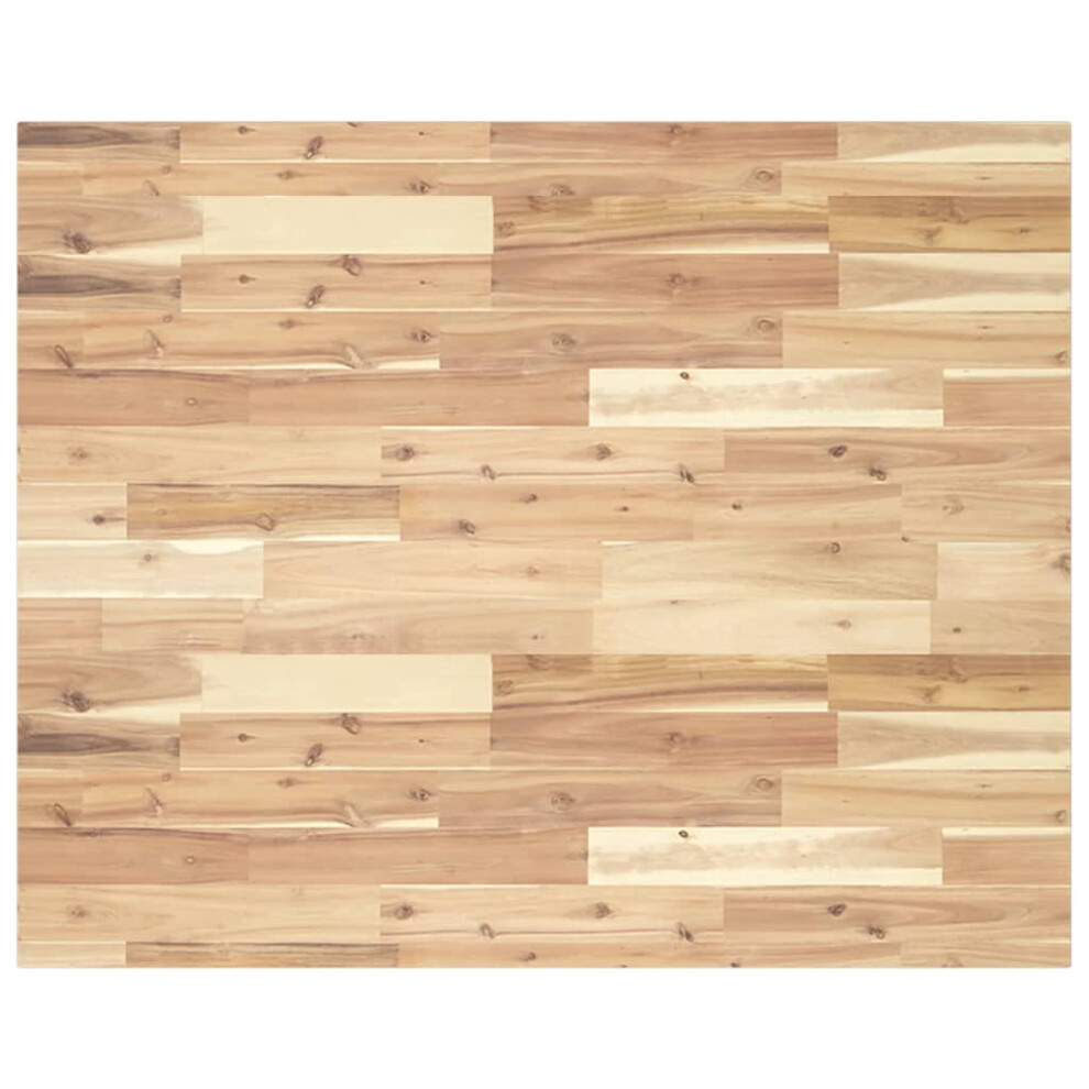 Vidaxl Table Top Replacement Dining Table Top Rectangular Solid Wood Acacia