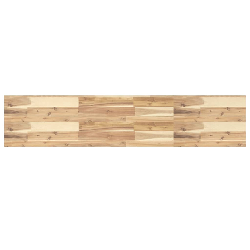 Vidaxl Table Top Replacement Dining Table Top Rectangular Solid Wood Acacia