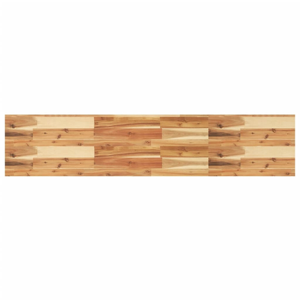 Vidaxl Table Top Replacement Dining Table Top Rectangular Solid Wood Acacia
