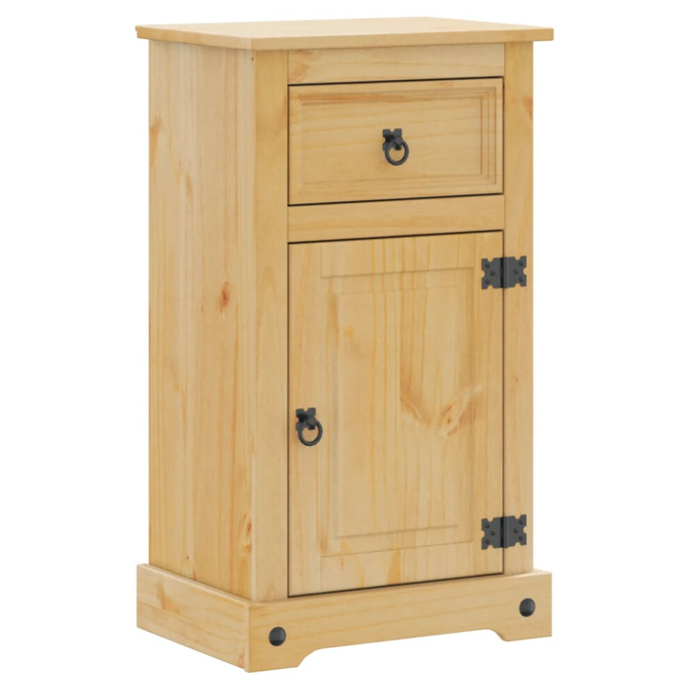 vidaXL Bathroom Cabinet Sink Unit Storage Cabinet Cupboard Solid Wood Pine