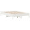 VidaXL vidaXL Bed Frame Bed Base Bedstead White 150x200 cm King Size Solid Wood Pine 6