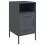 VidaXL vidaXL Bedside Cabinets Nightstand Bed Table Side Table 2 pcs Anthracite Steel 4
