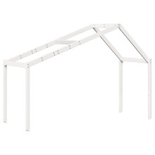 vidaXL Dach für Kinderbett Weiß 213x95,5x144,5 cm Massivholz Kiefer