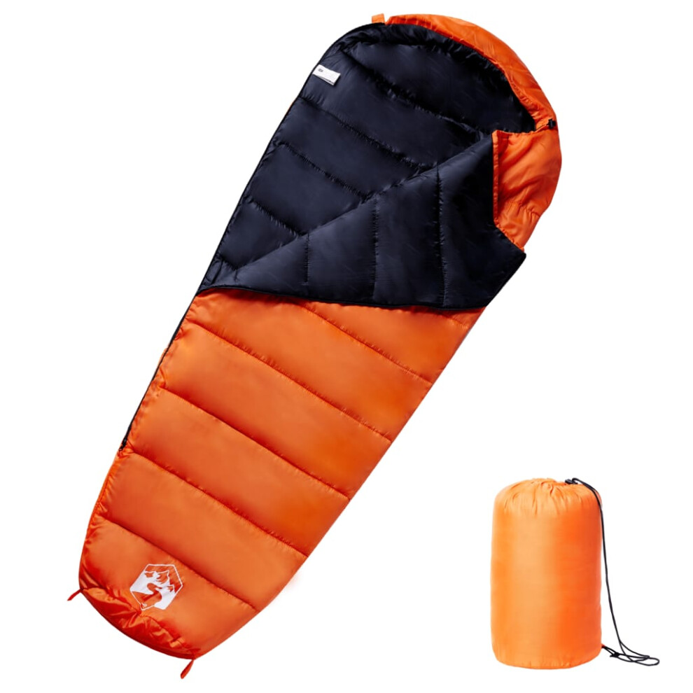 vidaXL Mummy Sleeping Bag for Adults Camping Hiking Sleeping Bag 3 Seasons