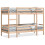 VidaXL vidaXL Bunk Bed Loft Bed Bedroom Kids Bed Frame 90x200 cm Solid Wood Pine 1