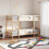 VidaXL vidaXL Bunk Bed Loft Bed Bedroom Kids Bed Frame 90x200 cm Solid Wood Pine 3