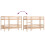 VidaXL vidaXL Bunk Bed Loft Bed Bedroom Kids Bed Frame 90x200 cm Solid Wood Pine 8