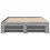 VidaXL vidaXL Bed Frame Bed Base Bedstead Grey Sonoma 135x190 cm Engineered Wood 5