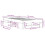 VidaXL vidaXL Bed Frame Bed Base Grey Sonoma 75x190 cm Small Single Engineered Wood 11