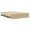 VidaXL vidaXL Bed Frame Bed Base Sonoma Oak 150x200 cm King Size Engineered Wood 7