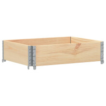 vidaXL Garden Planter Outdoor Flower Pot Patio Planter Pot Solid Wood Pine