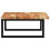 VidaXL vidaXL Basin Shelf Wall Mounted Bathroom Countertop Steel & Solid Wood Acacia 5