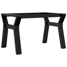vidaXL Coffee Table Legs Y-Frame Desk Legs DIY Metal Furniture Legs Steel
