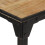 VidaXL vidaXL Bar Table Garden Outdoor Table Bistro Table Solid Rough Wood Mango 7