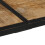 VidaXL vidaXL Bar Table Garden Outdoor Table Bistro Table Solid Rough Wood Mango 8