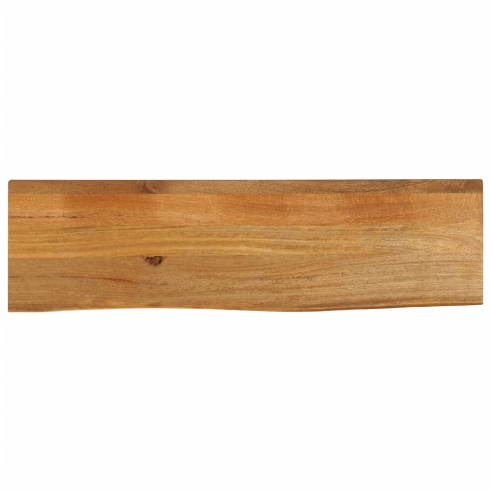 Vidaxl Table Top Live Edge Replacement Board Dining Table Top Solid Wood Mango
