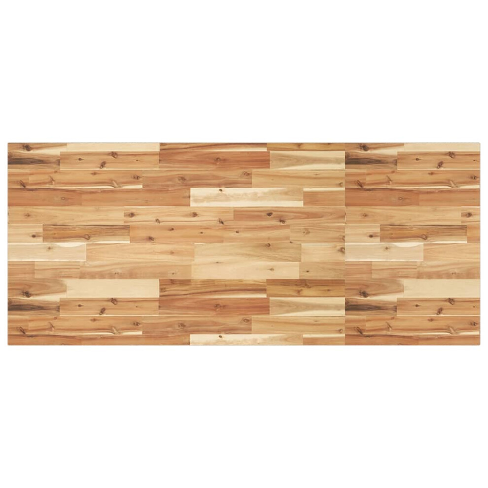 Vidaxl Table Top Replacement Dining Table Top Rectangular Solid Wood Acacia