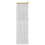 VidaXL vidaXL Wardrobe Armoire Closet Clothes Storage Organiser White Solid Wood Pine 5