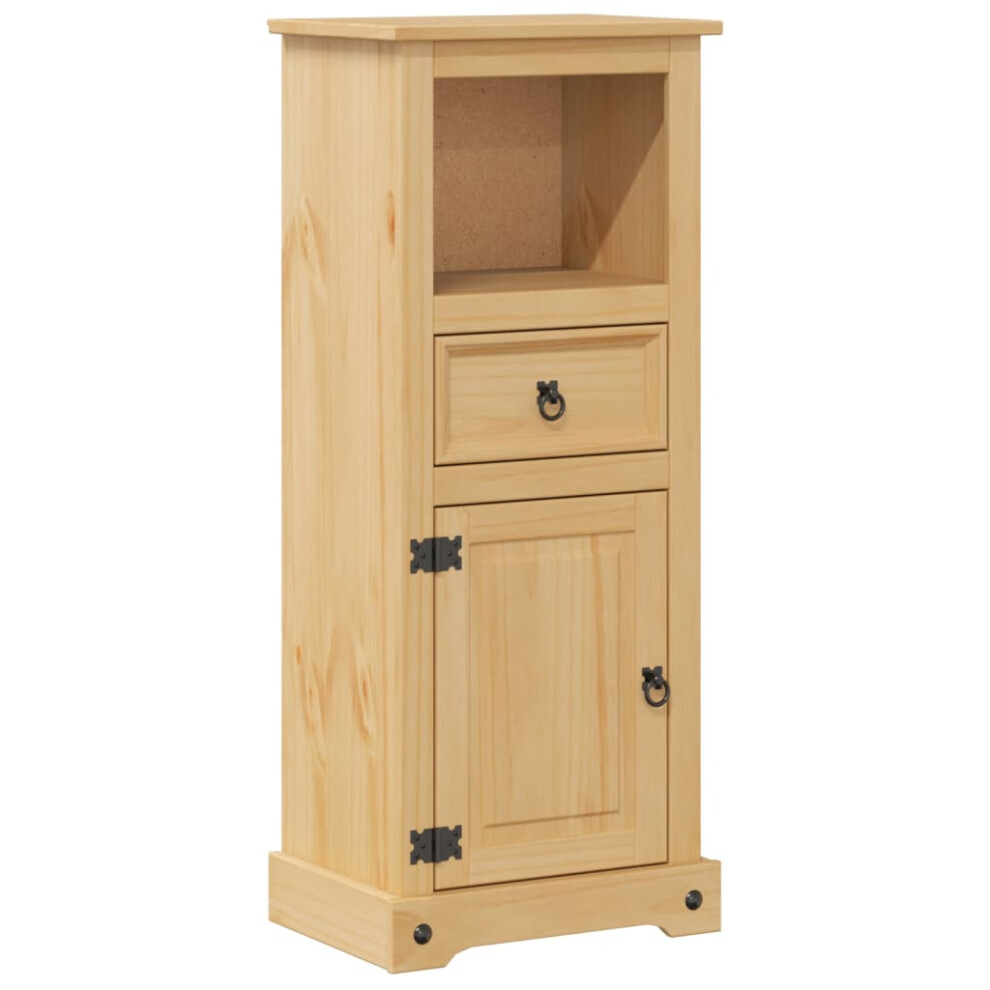 vidaXL Bathroom Cabinet Sink Unit Storage Cabinet Cupboard Solid Wood Pine