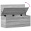 VidaXL vidaXL Storage Box Blanket Box Toy Storage Chest Grey Sonoma Engineered Wood 8