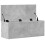 VidaXL vidaXL Storage Box Blanket Box Storage Chest Concrete Grey Engineered Wood 7
