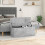 VidaXL vidaXL Storage Box Blanket Box Storage Chest Concrete Grey Engineered Wood 3