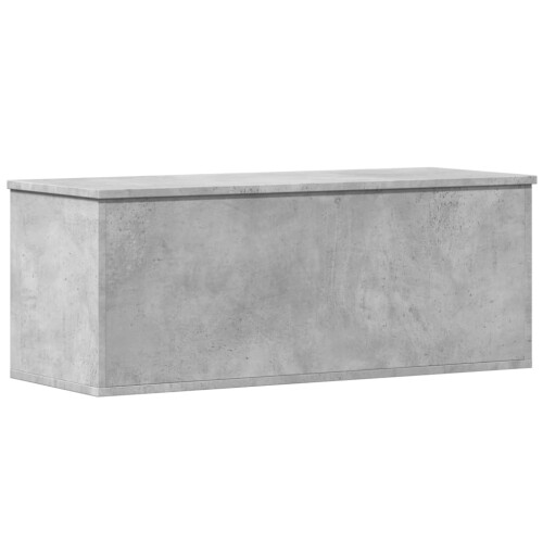 VidaXL vidaXL Storage Box Blanket Box Storage Chest Concrete Grey Engineered Wood 1