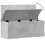 VidaXL vidaXL Storage Box Blanket Box Storage Chest Concrete Grey Engineered Wood 8