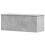 VidaXL vidaXL Storage Box Blanket Box Storage Chest Concrete Grey Engineered Wood 6