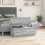 VidaXL vidaXL Storage Box Blanket Box Toy Storage Chest Grey Sonoma Engineered Wood 3