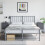 VidaXL vidaXL Bedside Cabinets Nightstand Bed Table Side Table 2 pcs Anthracite Steel 3