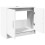 VidaXL vidaXL Sink Cabinet Vanity Unit Storage Unit Cupboard White Engineered Wood 5