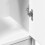 VidaXL vidaXL Sink Cabinet Vanity Unit Storage Unit Cupboard White Engineered Wood 9