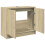 VidaXL vidaXL Sink Cabinet Vanity Unit Storage Cupboard Sonoma Oak Engineered Wood 5