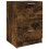 VidaXL vidaXL Sink Cabinet Vanity Unit Storage Cupboard Smoked Oak Engineered Wood 1