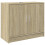 VidaXL vidaXL Sink Cabinet Vanity Unit Storage Cupboard Sonoma Oak Engineered Wood 2