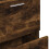 VidaXL vidaXL Sink Cabinet Vanity Unit Storage Cupboard Smoked Oak Engineered Wood 9