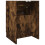 VidaXL vidaXL Sink Cabinet Vanity Unit Storage Cupboard Smoked Oak Engineered Wood 7