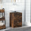 VidaXL vidaXL Sink Cabinet Vanity Unit Storage Cupboard Smoked Oak Engineered Wood 3