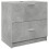 VidaXL vidaXL Sink Cabinet Vanity Unit Storage Cupboard Concrete Grey Engineered Wood 2