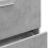 VidaXL vidaXL Sink Cabinet Vanity Unit Storage Cupboard Concrete Grey Engineered Wood 9