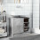 VidaXL vidaXL Sink Cabinet Vanity Unit Storage Cupboard Concrete Grey Engineered Wood 3