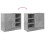 VidaXL vidaXL Sink Cabinet Vanity Unit Storage Cupboard Concrete Grey Engineered Wood 8
