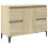 VidaXL vidaXL Sink Cabinet Vanity Unit Storage Cupboard Sonoma Oak Engineered Wood 1