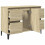 VidaXL vidaXL Sink Cabinet Vanity Unit Storage Cupboard Sonoma Oak Engineered Wood 6
