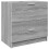 VidaXL vidaXL Sink Cabinet Vanity Unit Storage Cupboard Grey Sonoma Engineered Wood 1