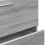VidaXL vidaXL Sink Cabinet Vanity Unit Storage Cupboard Grey Sonoma Engineered Wood 9