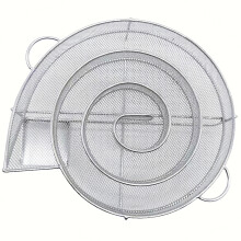 (Round) Smoke Generator Bbq Burn Smoker Pan Box Grill Fish Meat Tools Stainless Steel