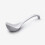 Porcelain Kitchen Serving Ladle, Wm Bartleet & Sons, White 1